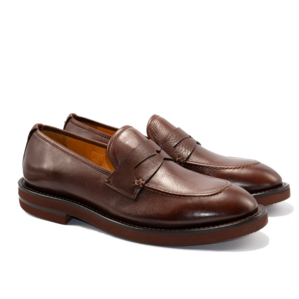 SAPATO MASCULINO LOAFER MARWARI CAFÉ