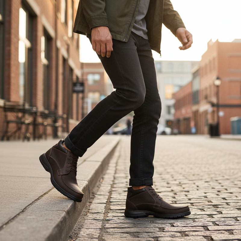 BOTA COURO MUSTANG BROWN