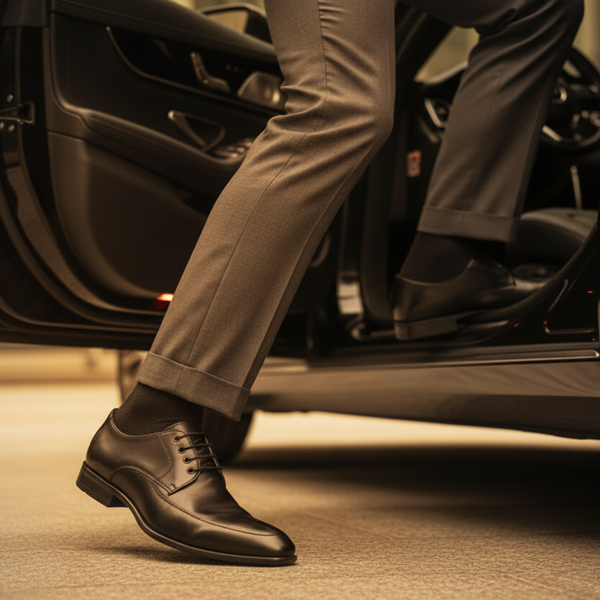 SAPATO MASCULINO SOCIAL DERBY BLACK