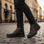 BOTA COURO MUSTANG BROWN