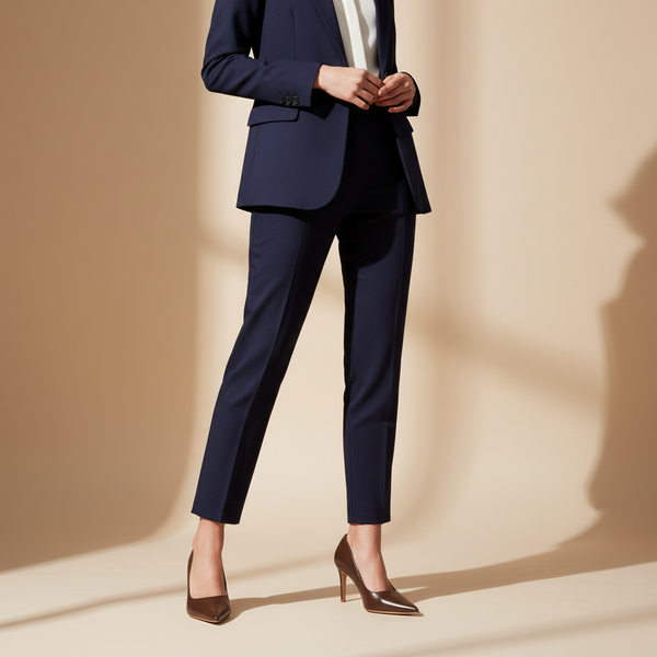 Detalhe SCARPIN COURO CAFÉ