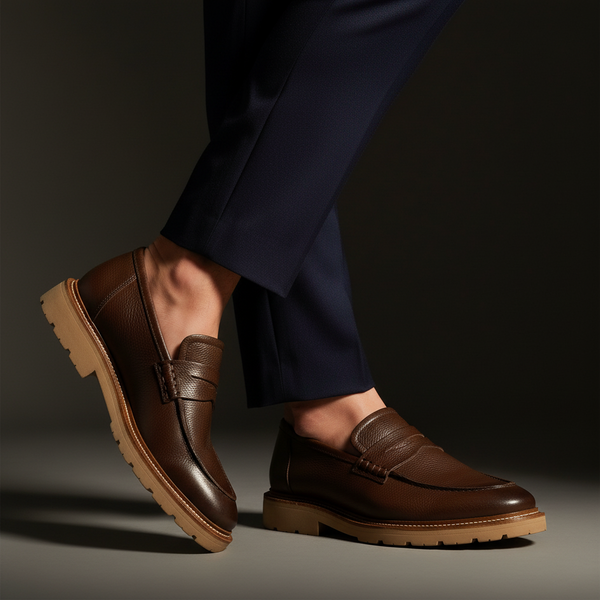 SAPATO MASCULINO LOAFER TUCSON PINHÃO