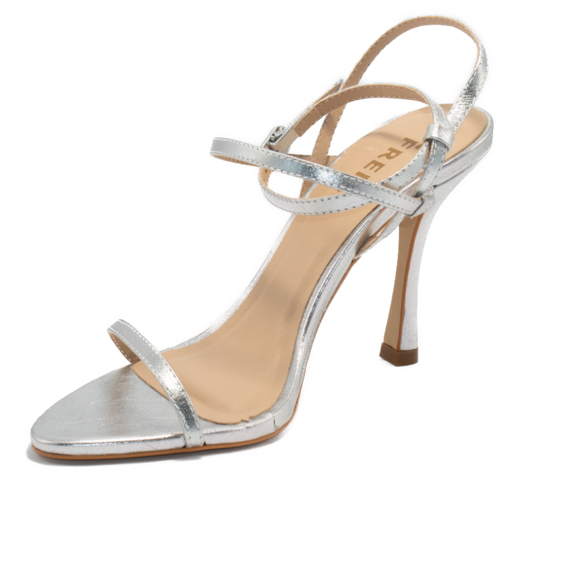 SANDÁLIA COURO PRATA FREIRE