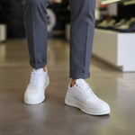 TÊNIS COURO PREMIUM OFF WHITE