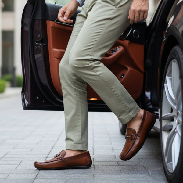 MOCASSIM OCEAN COURO HAVANA